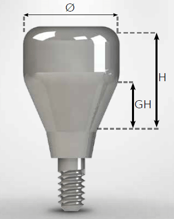 SLV Implants Systems - Healing Abutment