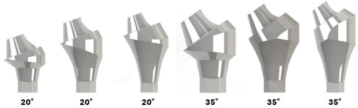 SLV Implants Systems - Multi Unit Angled Abutment