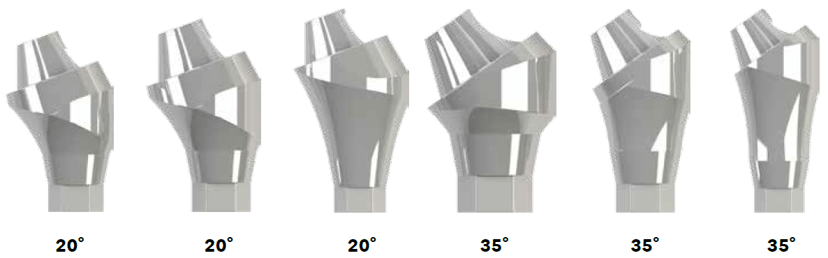 SLV Implants Systems - Multi Unit Angled Abutment