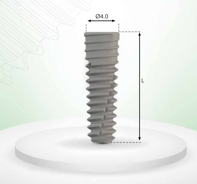 SLV Implants Systems- Premium Standard Implant Cap 4 Implant